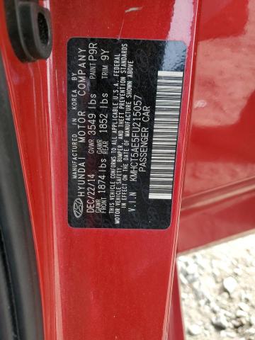 2015 HYUNDAI ACCENT GS - KMHCT5AE5FU215057