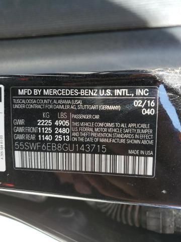 55SWF6EB8GU143715 Mercedes-Benz C 450 4matic Amg