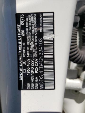 WDDSJ4EB4GN294108 Mercedes-Benz CLA 250