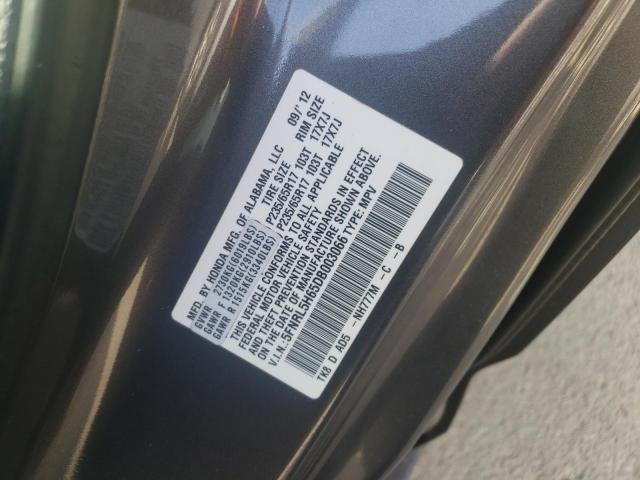 VIN 5FNRL5H65DB003066 2013 HONDA ODYSSEY no.13