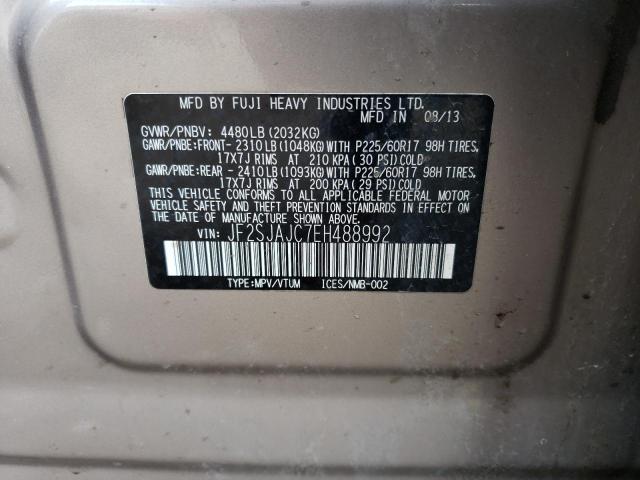 JF2SJAJC7EH488992 Subaru Forester 2.5i Limited
