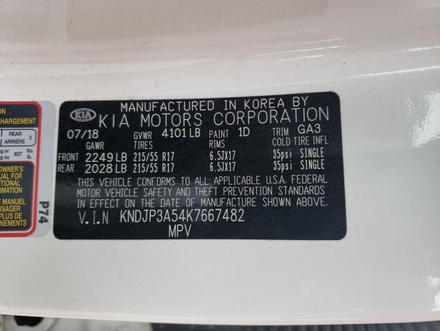 KNDJP3A54K7667482 KIA SOUL +