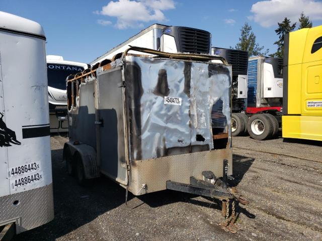 Salvage cars for sale from Copart Woodburn, OR: 1998 Wells Cargo Trailer