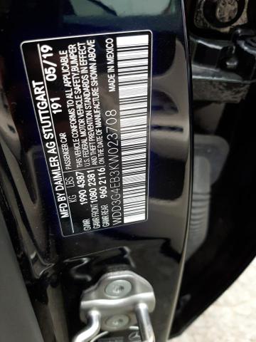 WDD3G4EB3KW023708 Mercedes-Benz A 220