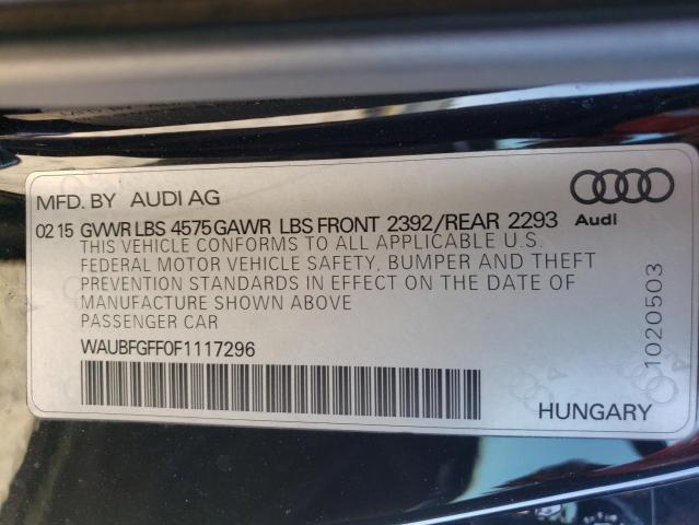 2015 AUDI A3 WAUBFGFF0F1117296