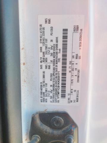 1FTMF1CB1KKE65171 Ford F150