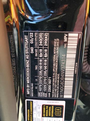 W1N0G8DB4NV374314 Mercedes-Benz GLC 300