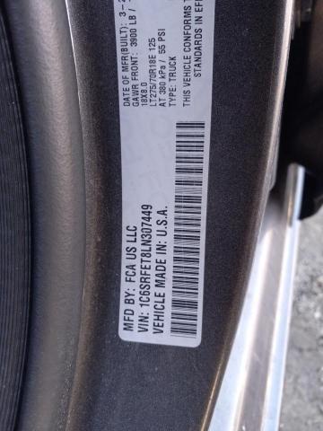 2020 RAM 1500 REBEL - 1C6SRFET8LN307449