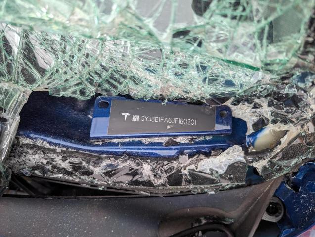5YJ3E1EA6JF160201 Tesla MODEL 3