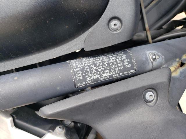 2017 KAWASAKI EN650 C - JKAENEC13HDA00715