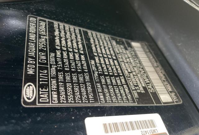 SALWR2VF2FA511472 Land Rover Range Rover Sport Hse