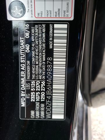 WDDZF4JB6HA098878 Mercedes-Benz E 300