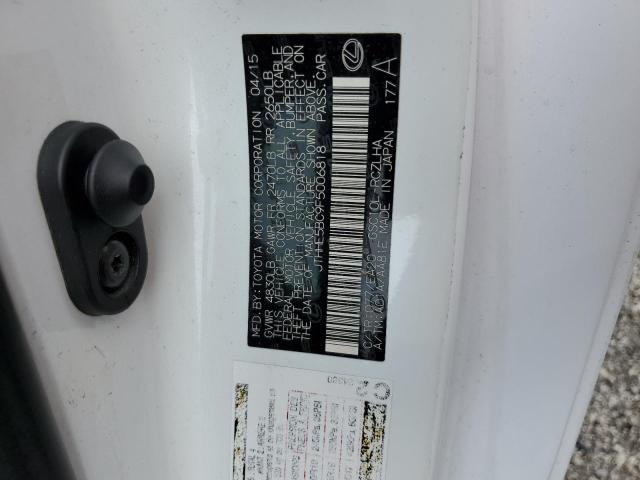 2015 LEXUS RC 350 - JTHHE5BC9F5006818