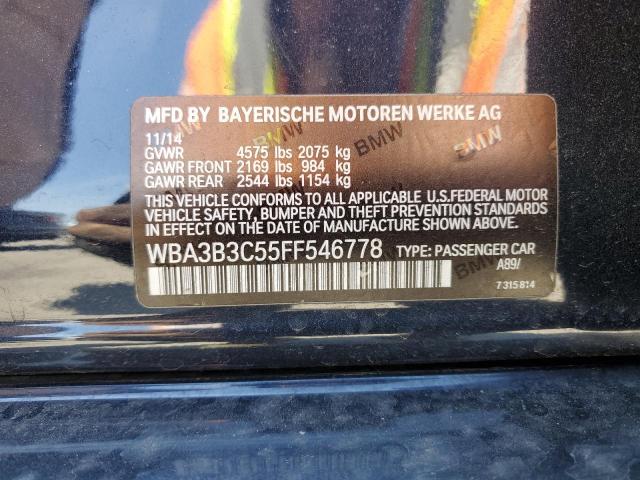 WBA3B3C55FF546778 BMW 328 XI