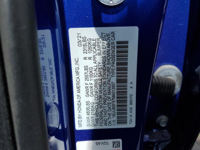 2021 ACURA TLX TECH A - 19UUB5F57MA013907