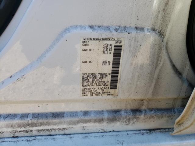 2020 NISSAN LEAF SV PL - 1N4BZ1CP0LC310963