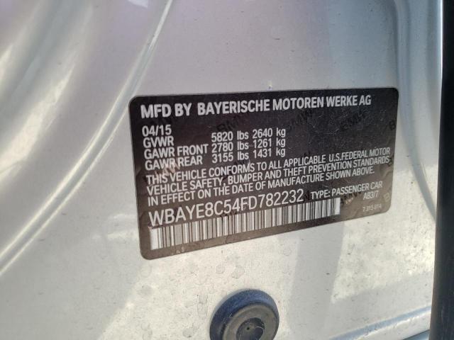 2015 BMW 750LI - WBAYE8C54FD782232