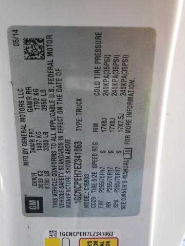 1GCNCPEH7EZ341063 Chevrolet Silverado C1500