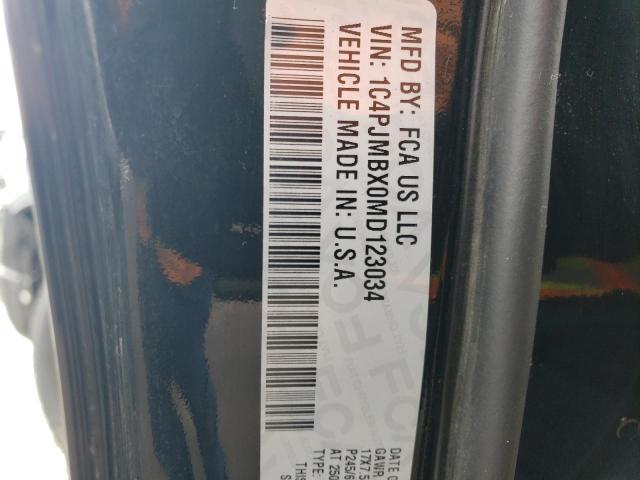 2021 JEEP CHEROKEE T - 1C4PJMBX0MD123034
