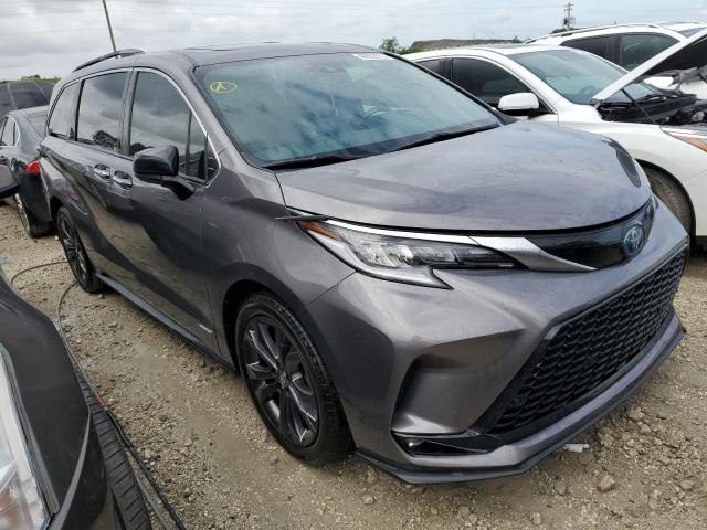 2021 TOYOTA SIENNA XSE - 5TDXRKEC2MS012396