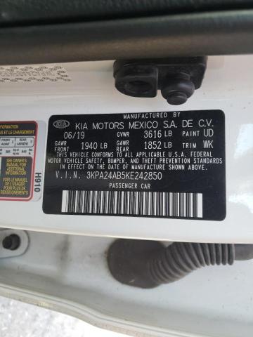 3KPA24AB5KE242850 KIA RIO S