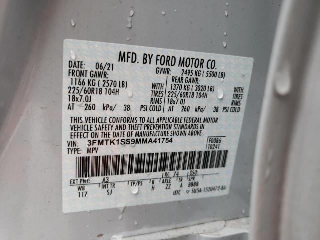3FMTK1SS9MMA41754 Ford Mustang Mach-e Select
