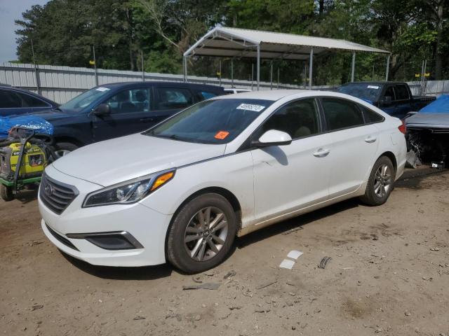 VIN: 5NPE24AF2GH261556 Auction: COPART Lot: 48995213 Location: GA - ATLANTA WEST 5NPE24AF2GH261556 HYUNDAI SONATA 2016 WHITE Photo 1