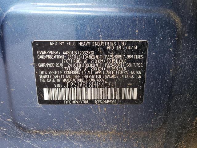 JF2SJABC8FH440711 Subaru Forester 2.5i