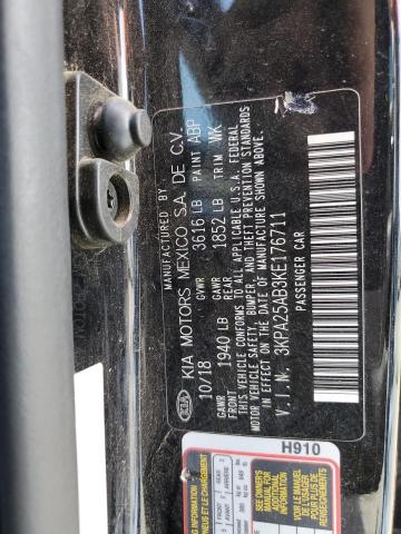 3KPA25AB3KE176711 KIA RIO S