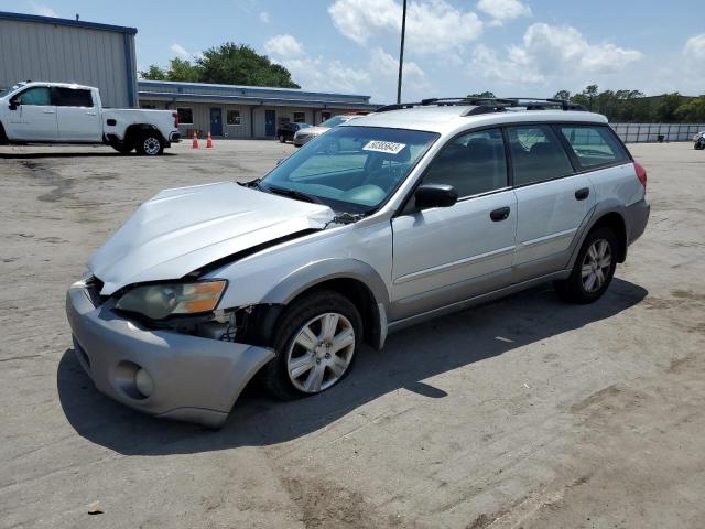 Salvage cars for sale from Copart Orlando, FL: 2005 Subaru Legacy Outback 2.5I