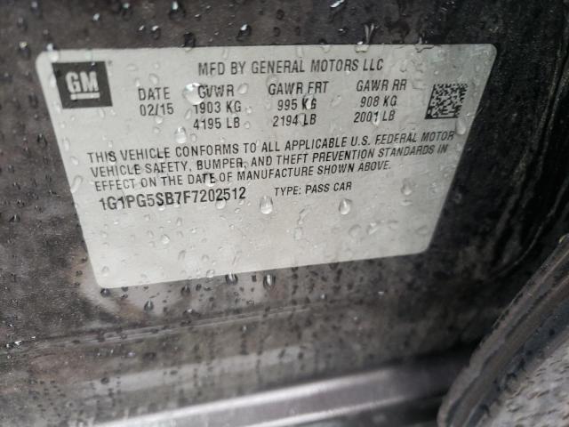 2015 CHEVROLET CRUZE LTZ - 1G1PG5SB7F7202512