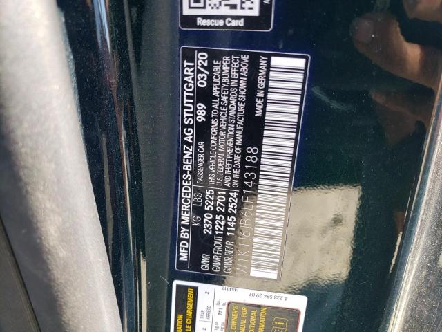 2020 MERCEDES-BENZ E 450 4MAT - W1K1J6JB6LF143188