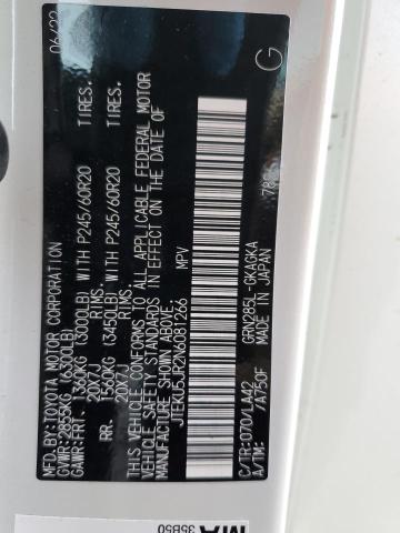 2022 TOYOTA 4RUNNER LI JTEKU5JR2N6081266