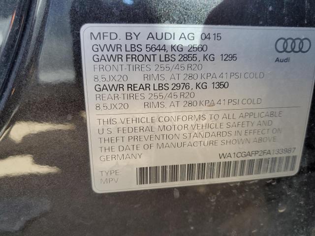 WA1CGAFP2FA133987 Audi Sq5 Premium Plus