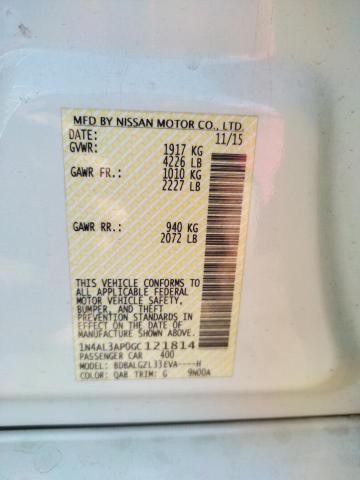 1N4AL3AP0GC121814 Nissan ALTIMA 2.5