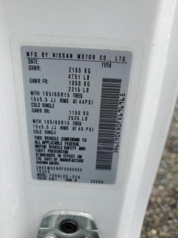 3N6CM0KN0FK696965 Nissan NV200 2.5S