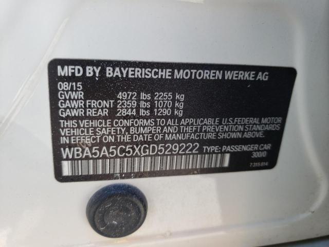 WBA5A5C5XGD529222 BMW 528 I