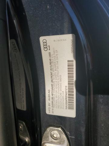 2015 AUDI S5 PREMIUM WAUGGAFR2FA021213