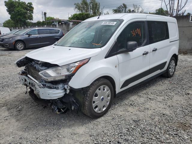 Salvage cars for sale from Copart Opa Locka, FL: 2019 Ford Transit Connect XL