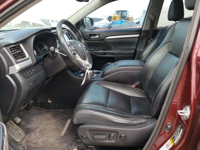 VIN 5TDJKRFH1ES015045 2014 Toyota Highlander, Xle no.7