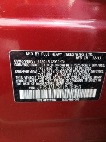 JF2SJAEC9EH538950 Subaru Forester 2.5i Premium
