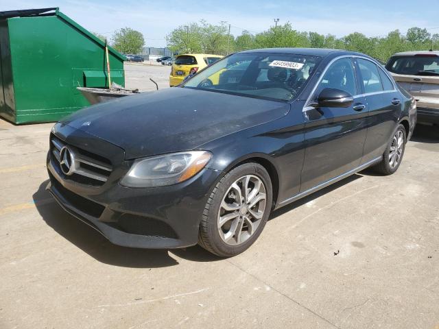 Salvage cars for sale from Copart Louisville, KY: 2016 Mercedes-Benz C300