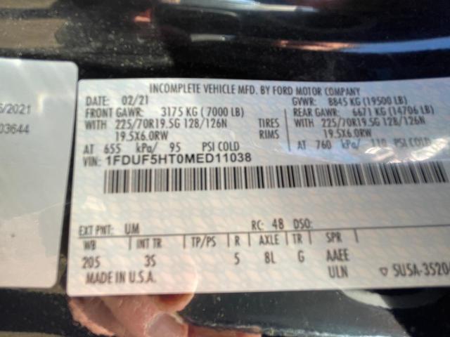 2021 FORD F550 SUPER - 1FDUF5HT0MED11038