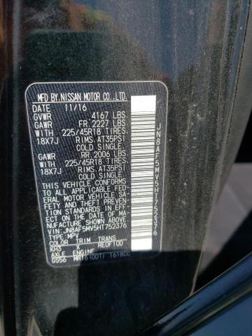 2017 NISSAN JUKE S - JN8AF5MV5HT752376
