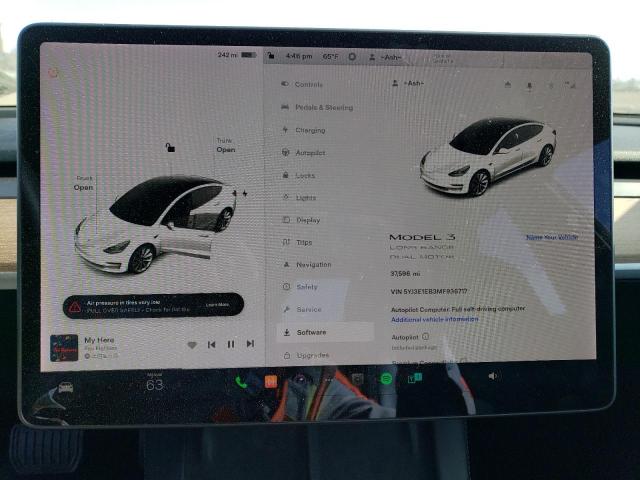 5YJ3E1EB3MF936717 Tesla MODEL 3