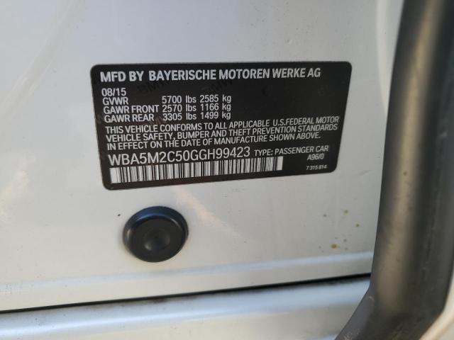 2016 BMW 535 IGT - WBA5M2C50GGH99423