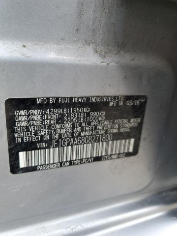 JF1GPAA68G8271800 Subaru Impreza
