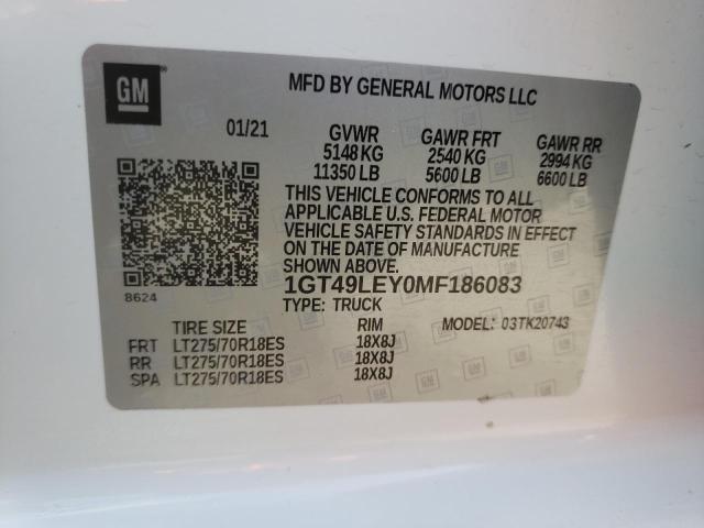 1GT49LEY0MF186083 GMC Sierra K2500 Heavy Duty
