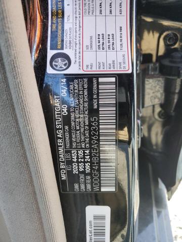 WDDGF4HB2EA962365 Mercedes-Benz C 250