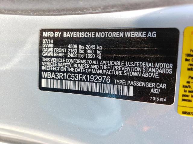2015 BMW 435 I - WBA3R1C53FK192976